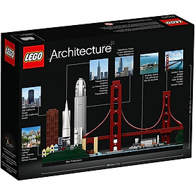 Hình ảnh Mô hình đồ chơi lắp ráp LEGO ARCHITECTURE Thành Phố San Francisco 21043 ( 565 Chi tiết )