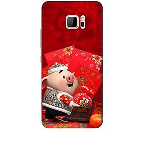 Ốp lưng dành cho điện thoại HTC U ULTRA Heo Lì Xì