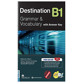 Hình ảnh 	Destination B1 - Grammar And Vocabulary with Answer Key _MC