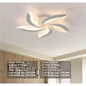 Đèn LED Mâm Ốp Trần MN052, đèn trần phong cách hiện đại - 3 Chế Độ Sáng