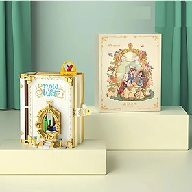 Wekki Đồ Chơi Lắp Ráp Quyển Sách Bạch Tuyết Wk506183 60018142