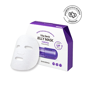 Hộp 10 Mặt nạ dưỡng da BANOBAGI VITA GENIC JELLY MASK VITALIZING cung cấp collagen và dưỡng chất chăm sóc da