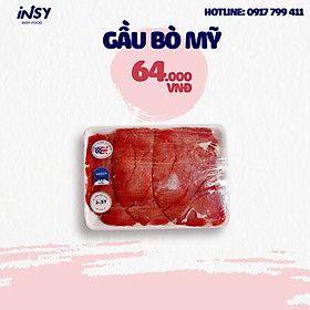 [Chỉ giao HN] Khay gầu bò Mỹ nhúng lẩu