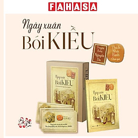 Sách - Boxset Ngày Xuân Bói Kiều (Bộ Bài + Sách Hướng Dẫn) - Nhà Xuất Bản Hà Nội