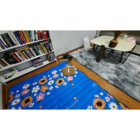 Mua Nệm/đệm cuộn trải sàn đa năng   với kích thước 1m4x2m tặng kèm 1 vỏ gối nằm bất kỳ 40x60