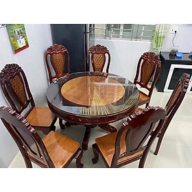 Mua Bàn tròn 8 ghế gỗ Tràm... (FREESHIP HCM 30-50 KM )