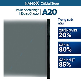 Mua Phim cách nhiệt kính nhà NanoX A20 chống nắng nóng cho nhà ở & văn phòng