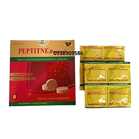 PEPTITNE Roxtech Hỗ Trợ giảm triệu chứng khó tiêu, đầy hơi Hộp 40 viên