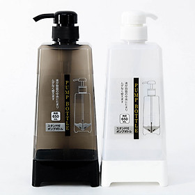 Chai đựng dầu gội, sữa tắm có vòi bơm Echo 650ml (Vuông)