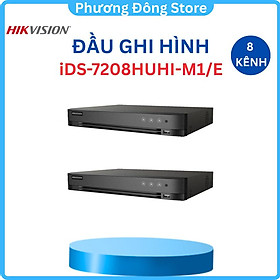 Mua Đầu ghi 8 kênh TVI Analog 8MP Hikvision iDS-7208HUHI-M1/E Hỗ trợ camera lên 8MP-Hàng chính hãng