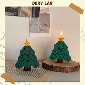 Mua Nến Thơm Giáng Sinh Cây Thông 3 Tầng Nhiều Màu Sắc - Dory Lab