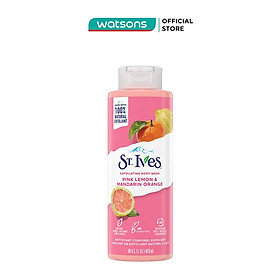 Sữa Tắm Tẩy Tế Bào Da ST. Ives Exfoliating Body Wash Pink Lemon & Madarin Orange Cam Chanh 473ml