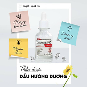 Serum Dưỡng Sáng Da, Làm Mờ Thâm Angel’s Liquid 7day Whitening Program Glutathione 700 V-Ample 30ml