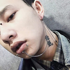 Bông tai tích hộp tai-cánh mũi- môi phong cách đường phố trên cả cool ngầu