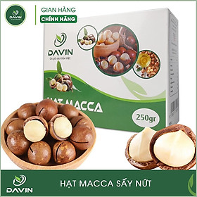 HẠT MACCA sấy nứt vỏ cao cấp DAVIN (Size Hạt Lớn), hỗ trợ giảm cân, tốt cho bà bầu