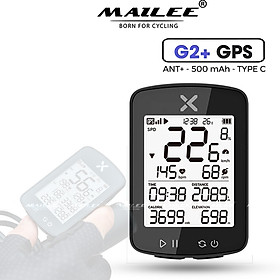 Đồng Hồ Đo Tốc Độ Xe Đạp Bike Computer XOSS G+ Plus (thế hệ 2) Không Dây GPS Định Vị Chống Nước IPX7, hỗ trợ ANT+ Cho Xe Đạp Đường Trường, MTB - Mai Lee