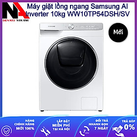 Máy giặt lồng ngang Samsung AI Inverter 10kg WW10TP54DSH/SV - Hàng chính hãng
