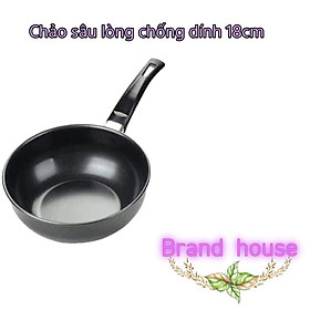 Mua ( Xả Kho) Chảo Chống Dính Sâu Lòng Evano size 18 cm Siêu Bền Dùng Cho Mọi Loại Bếp ( siêu tiện lợi)