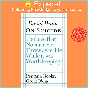 Sách - On Suicide by David Hume (UK edition, paperback)