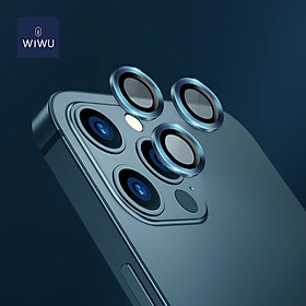 Hình ảnh Kính Wiwu Camera Lens Guard Bảo Vệ Từng Mắt Dành Cho iPhone, Chất Liệu Viền Hợp Kim Nhôm, Chống Xước - Hàng Chính Hãng