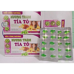 Mua HÔP 20V VIÊN XÔNG HƯƠNG TRÀM TÍA TÔ  HƯƠNG TRÀM TÍA TÔ GỪNG GIÓ