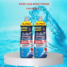 Nước làm bóng Finish 1150ml, dung dịch dầu làm bóng bát finish dùng cho máy rửa bát chén 1150ml, 800ml, 750ml, 1500ml
