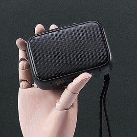 [[ Loa Không Dây Bluetooth 5.0 - Nghe 8h - Phạm Vi 10m ]] - Cho iOS/Apple (iPhone/iPad), Android (Samsung, Sony, Xiaomi, Huawei, Oppo) Màu Đen - RB100 -  Hàng Chính Hãng