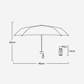 Compact Travel Umbrellas Strong Durable Windproof Umbrella for Rain Portable Umbrella
