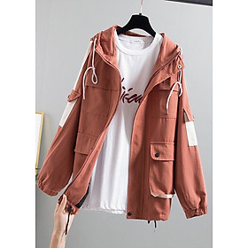 Áo Khoác Nữ Kaki Có Nón AKNK3