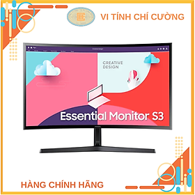 Mua Màn Hình Cong Samsung S3 S36C LS24C366EAEXXV ( 24 INCH | FDH | 75Hz | HDMI | VGA ) - Hàng Chính Hãng