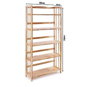 Kệ sách 5 tầng rộng 80cm