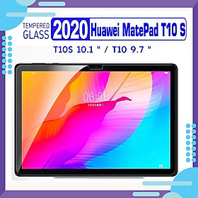 Kính cường lực dành cho máy tính bảng Huawei Matpad T10 / T10S - Độ cứng 9H, dày 0.3 mm - Kèm miếng dán