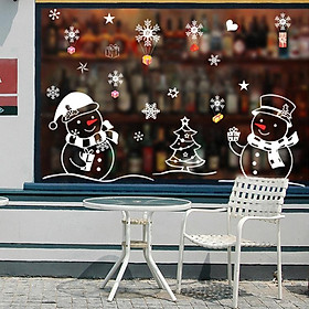 Decal trang trí giáng sinh noel Decal giáng sinh XL701