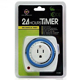 Hình ảnh Timer hẹn giờ cơ Aqua chuyên dùng thủy canh, hồ cá điều khiển tắt mở thiết bị điện