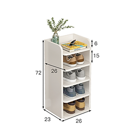 Kệ Giày Kệ Để Đồ Chia Nhiều Ngăn Nhỏ Gọn Tiện Lợi MDF Chắc Chắn - AP247