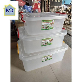 Mua Thùng nhựa đựng quần áo  đồ chơi  bát đĩa có nắp và tay cầm