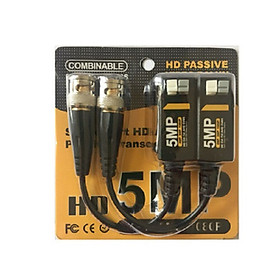 Mua 15 bộ video balun 5mp - vàng  lõi đồng chống nhiễu cho camera quan sát