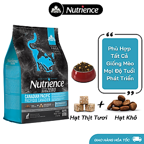 Thức Ăn Hạt Cho Mèo Nutrience Subzero Bao 5kg Vị Gà Tây và 6 Loại Cá Biển