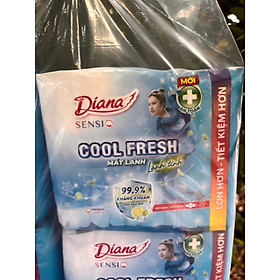Gói Lớn 20 Miếng - 1 Gói Băng vệ sinh Diana Sensi Cool Fresh Siêu mỏng cánh 20 miếng - Date luôn mới