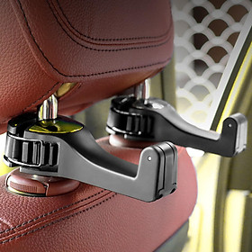 2 in 1 Car Headrest  Hook with Phone Holder for Purse Vehicle