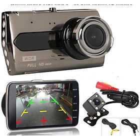 Hình ảnh Camera hành trình xe ô tô Dual 2 cameraChất lượng Full HD 4 inch Car DVR 1080P – X11S