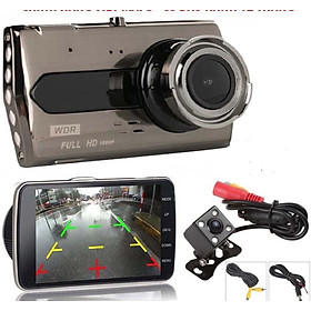 Camera hành trình xe ô tô Dual 2 cameraChất lượng Full HD 4 inch Car DVR 1080P – X11S