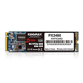 Ổ SSD Kingmax PX3480 256Gb PCIe NVMe Gen 3.0x4 M2.2280