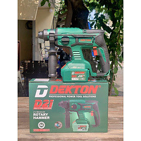 MÁY KHOAN ĐỤC 3 CHỨC NĂNG DÙNG PIN (18V - 21V) DEKTON D21-MK03CN - HÀNG CHÍNH HÃNG - -Thân máy
