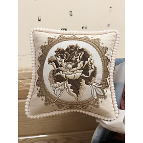 Mua Gối Tựa Lưng Sofa - Thêu Hoa Phăng
