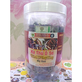 HÀ THỦ Ô ĐỎ MẸ KEN-Loại có thành phần đậu đen xanh lòng giảm nóng trong hộp 500gr