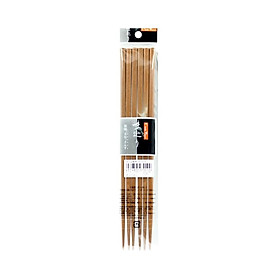 Set 3 đôi đũa gỗ 22,5cm hàng nhập từ Nhật Bản, an toàn cho sức khỏe, không trơn trượt