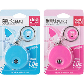 Combo 2 Thước Dây Dài 1.5m Deli - 8214 - Màu ngẫu nhiên