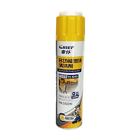 Chai Xịt Bọt Tẩy Rửa Nội Thất Xe Ô Tô Chief FC640 | Chai Xịt Bọt Tẩy Rửa Nội Thất Chuyên Dụng, Làm Sạch Các Vết Bẩn Trên Ghế Da, Taplo, Vô Lăng Xe Ô Tô Tiện Dụng, Làm Sạch Nhanh Chóng