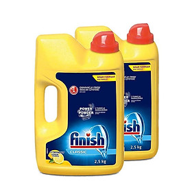 Bột rửa bát finish 4,5kg- bot rua bat đặc biệt dùng cho máy rửa bát chén ly